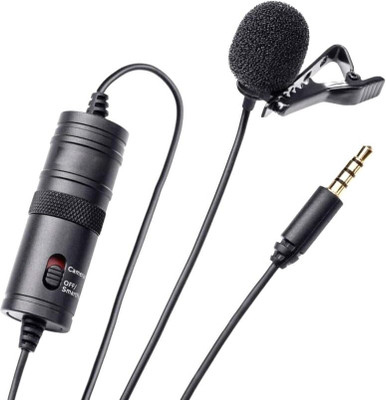 shivrahm enterprises BYM1 Omnidirectional Lavalier Condenser Microphone with 20ft Audio Cable Microphone