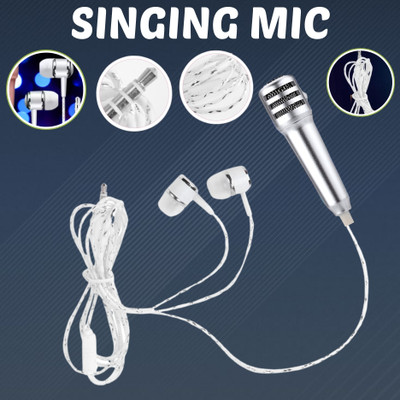 SACRO Wired (Microphone) for Singing, Corded Karaoke Mic For all Smart Phones Z7 Microphone