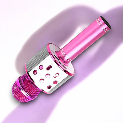 Nilesawar X598 Wireless Singing Ws-858 Mike Multi-function Bluetooth Karaoke Mic Microphone