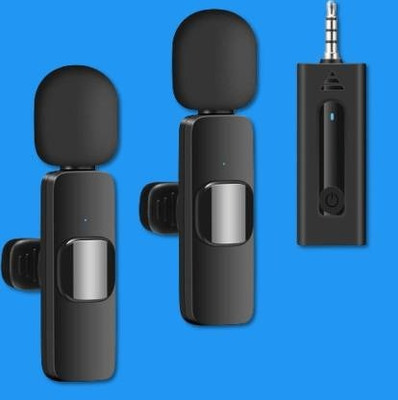 VitalWear K35 Wireless Mic for Vlog Recording Youtube And BT Speaker Microphone Microphone Microphone