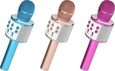 Seraphic WS-858 Bluetooth Mic Wireless Handheld Karaoke Microphone Mike Microphone