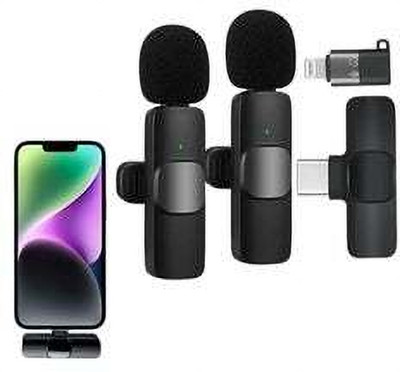 IMMUTABLE k9 mic Wireless Microphone Wireless Lavalier with hju6 Microphone