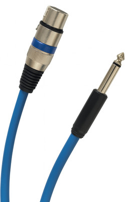 AXILENT PRO Audio Mic Jack to XLR Female 3Pin XLR Female To P38 Mono Cable 1.5Meter 6mm Wire Microphone