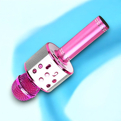 Sagaft X212 Wireless Singing Ws-858 Mike Multi-function Bluetooth Karaoke Mic Microphone