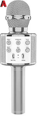 Bashaam S2058 ADVANCE WS858_Bluetooth Karaoke Mic with in built speaker(pack of 1) Microphone