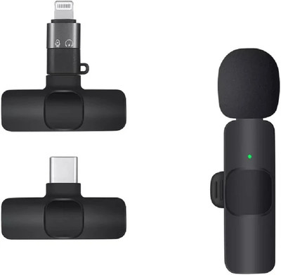 N&B NYUBI K8 Wireless Collar Mic Mini Omnidirectional Lapel Collar for &Android Microphone