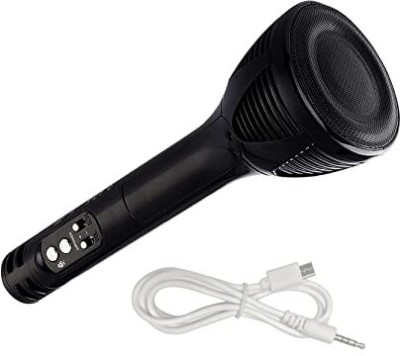 kawna Handled Wireless Singing Mike MultiFunction Bluetooth Karaoke Mic for All Mobile Microphone