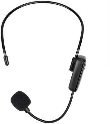 THE MOBILE POINT Professiona Teaching Wireles Microphone System with Headset Transmitter Receiver Microphone