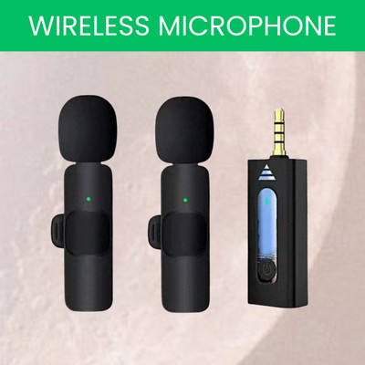 GUGGU K35 (Wireless Microphone)Bluetooth Collar Micfor YouTub/Live Stream/VloggingO486 Microphone