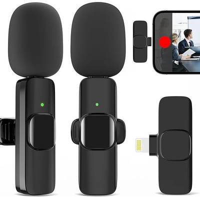 4uonly K9 mic Bluetooth Professional Mic Black (Pack of 1) Microphone vgt16 Microphone