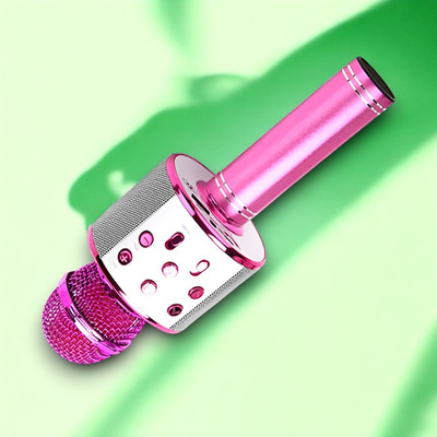 Stybits X412 Wireless Singing Ws-858 Mike Multi-function Bluetooth Karaoke Mic Microphone