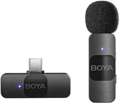 BOYA Type-C V10 Ultracompact 2.4GHz Wireless Microphone System Microphone