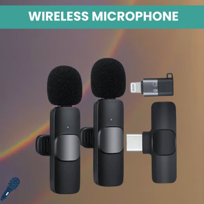 GUGGU K9 Dual Wireless Microphone, Bluetooth Collar Mic for Interview/YouTubeY11 Microphone