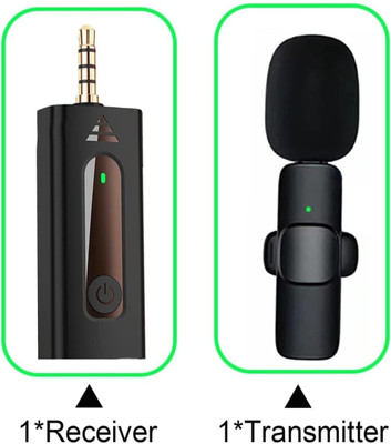 MOBONE K-35 3.5mmJack Receivers(1-Mic 1-Input) Wireless Collar Wireless Mic Microphone
