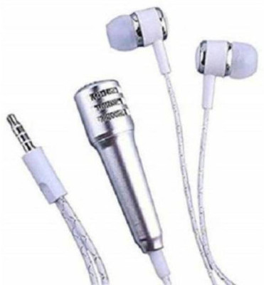 GUGGU NC-Singing Mic Stereo Earphone Compatible with all smartPhones Microphone