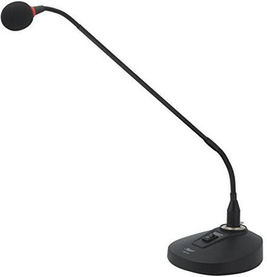 Divinext Flexible Gooseneck Table Top Conference Microphone with inbuilt Attention Bell Chime Rider D-27 D-26 D27 D26 Microphone Professional Public Address PA Meeting Mic Gooseneck Microphone Electronic Condenser Cardioid Microphone Desktop Table Top Rider Alton Microphone