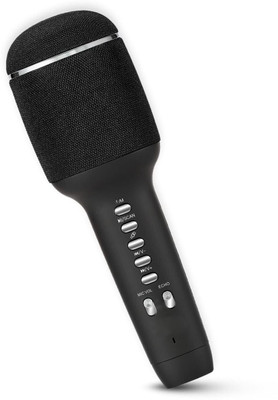 VRJTEC Portable Karaoke Mic with Speaker, Audio Recording, Bluetooth & Advance Features Microphone