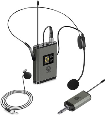 Digimore D345 UHF Wireless Headset Mic |160ft Range | For Live Events & Parties Microphone