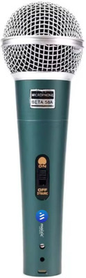 Maizic Smarthome Beta-58A Dynamic Cardioid XLR Unidirectional Microphone for Solo Vocals, Singing Microphone