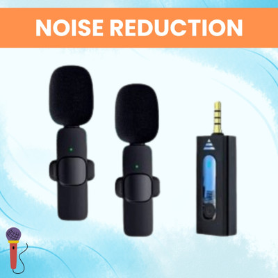 GUGGU K35 Wireless Mic With Collar Microphone forYoutube/Voice Recording/InterviewX177 Microphone