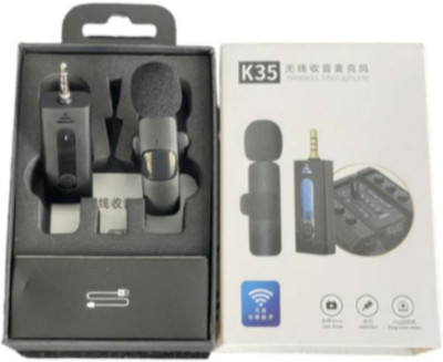 Clairbell DK-K35 Pro Wireless Lavalier Lapel Microphone Noise Cancelling Recording Mic Microphone