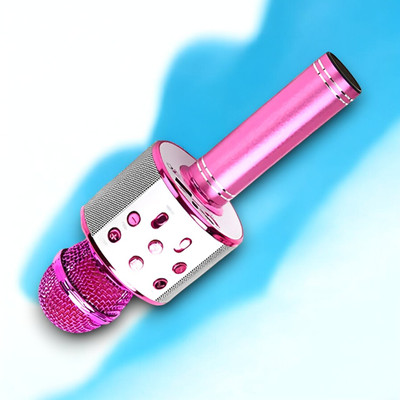 Stybits X90 Wireless Singing Ws-858 Mike Multi-function Bluetooth Karaoke Mic Microphone
