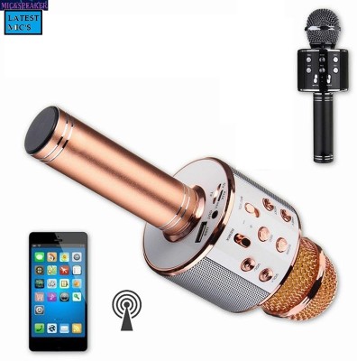 Bashaam A197_WS858 ULTRA BLUETOOTH Inbuilt MIC COLOR MAY VARY (PACK OF 1) Microphone