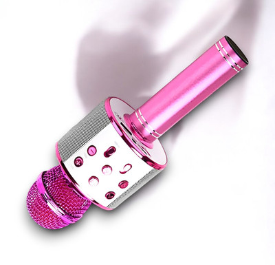 Shamsa X544 Wireless Singing Ws-858 Mike Multi-function Bluetooth Karaoke Mic Microphone