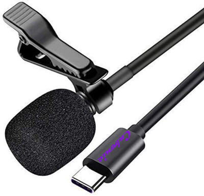 Cubonic Type C (Not Compatible with Iphone 15 & Above) Lapel/Lavalier 1m with ClipWired Microphone