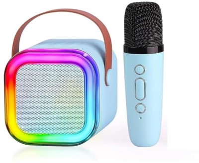 Epiq Colorful Bluetooth Speaker with Karaoke Mic with Magic AI Voice Changer 6 W Bluetooth Speaker(Multicolor, 2.1 Channel)