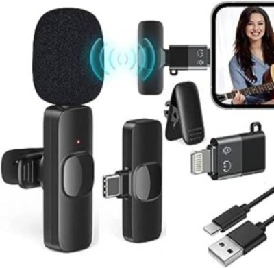 GUGGU UE_K8 Wireless Mic for Type-C Android Cell Phone,Tablets & iPhone WIRELESS Microphone