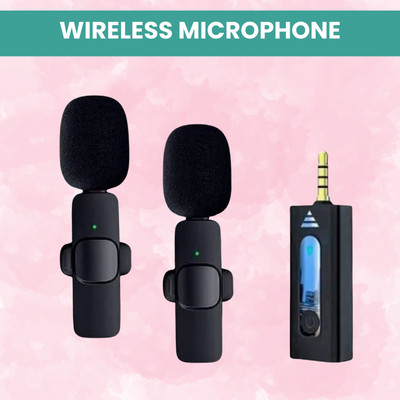 FRONY K35 (Wireless Microphone)Bluetooth Collar Micfor YouTub/Live Stream/VloggingA274 Microphone