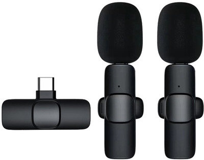 MOOZMOB Original K9 Wireless Microphone for Type C Mobiles for Youtube Wireless Collar Microphone
