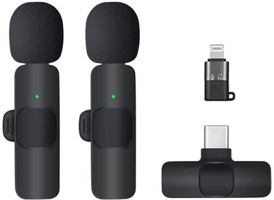 Urban Infotech K9 Dual Wireless Lavalier Microphone for Interview Recording,Live Stream,YouTube Microphone