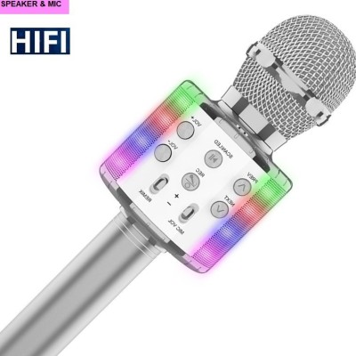 Bashaam S1541 ULTRA WS858_Wireless Karaoke Mic For Singing and Blogging(pack of 1) Microphone