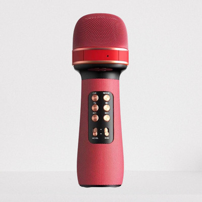 Acesquare Wireless Bluetooth Karaoke Mic with Speaker, Audio Recording & Advance Features Microphone