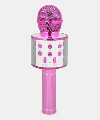 Seraphic WS-4 Latest Handheld Wireless 4 in 1 Bluetooth MIC & Speaker for Kids and Adult Microphone