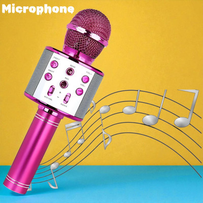 Sagaft X1997 Portable Bluetooth Karaoke Mic with Echo and Remix Effects Microphone