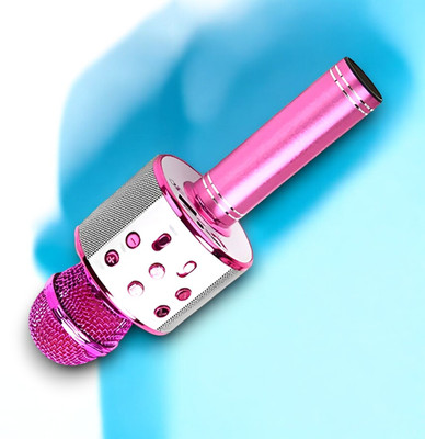 Shamsa X20 Wireless Singing Ws-858 Mike Multi-function Bluetooth Karaoke Mic Microphone