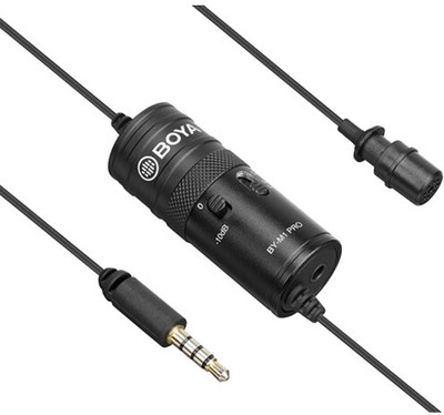 BOYA M1 Pro with Carrying Case and Mount3 Omnidirectional Condenser Microphone