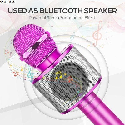 Jocoto AR329(WS858) ULTRA WIRLESS Handheld MIC& SPEAKERCOLOR MAY VARY(PACK OF 1) Microphone