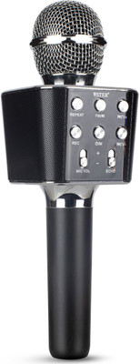 VRJTEC Portable Bluetooth Karaoke Mic with Speaker and Advance Features Microphone