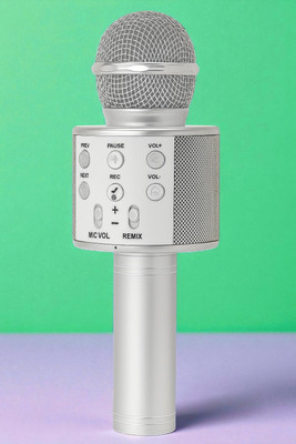 Stybits X601 Wireless Bluetooth Karaoke Microphone with Speaker for Singing & Recording Microphone