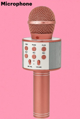 Sagaft X161 Wireless Bluetooth Karaoke Microphone with Built-in Speaker Microphone