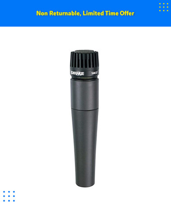 Shure SM57-LC Cardioid Dynamic Microphone