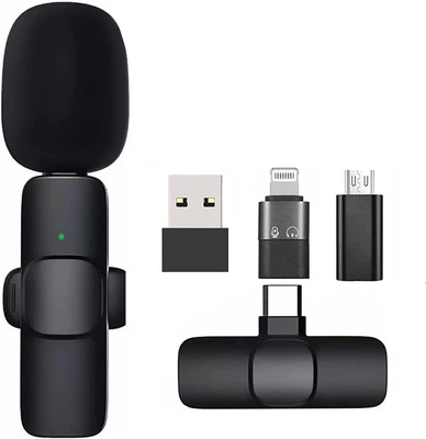 TP PLUS Dynamic Wireless Microphone 50 Meter Range cancallation Lavalier Microphone