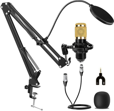 Mocking Bird BM800 Condenser Microphone Set Studio Recording Mic for Youtube Singing Podcast Microphone