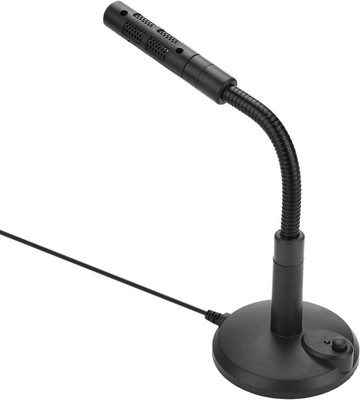 RHONNIUM Plug and Play Home Studio Adjustable USB Desktop Microphone Microphone