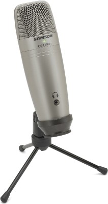 Samson C01U PRO USB CONDENSER MIC Silver Colored Multipurpose Microphone for All purpose