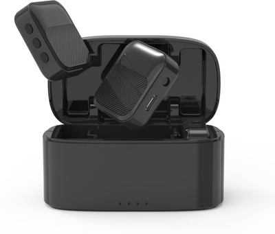 MICHFV4GFYHP7FZZ Wireless Mic with ANC+ENC AI Noise Cancellation for Video Recording Microphone